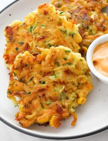 Air fryer Veggie Fritters