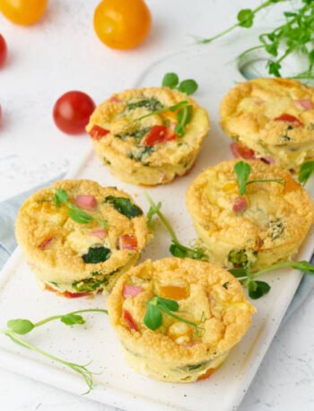 high protein egg muffins