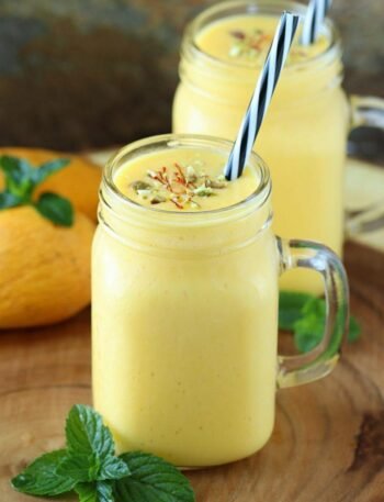 Mango Lassi Yogurt drink