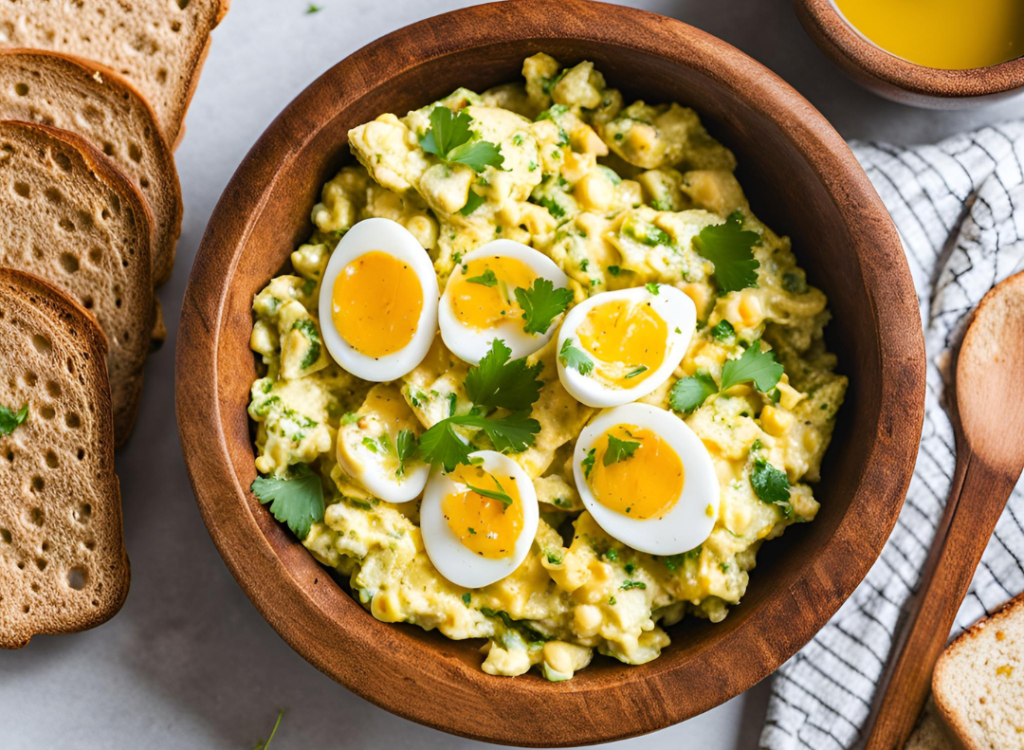 Indian style egg salad recipe